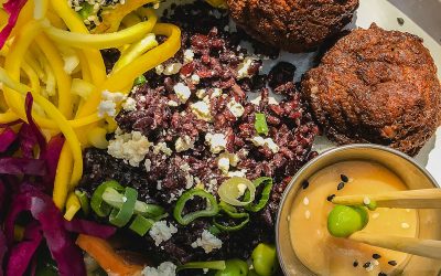 Edamame Falafel Bowl