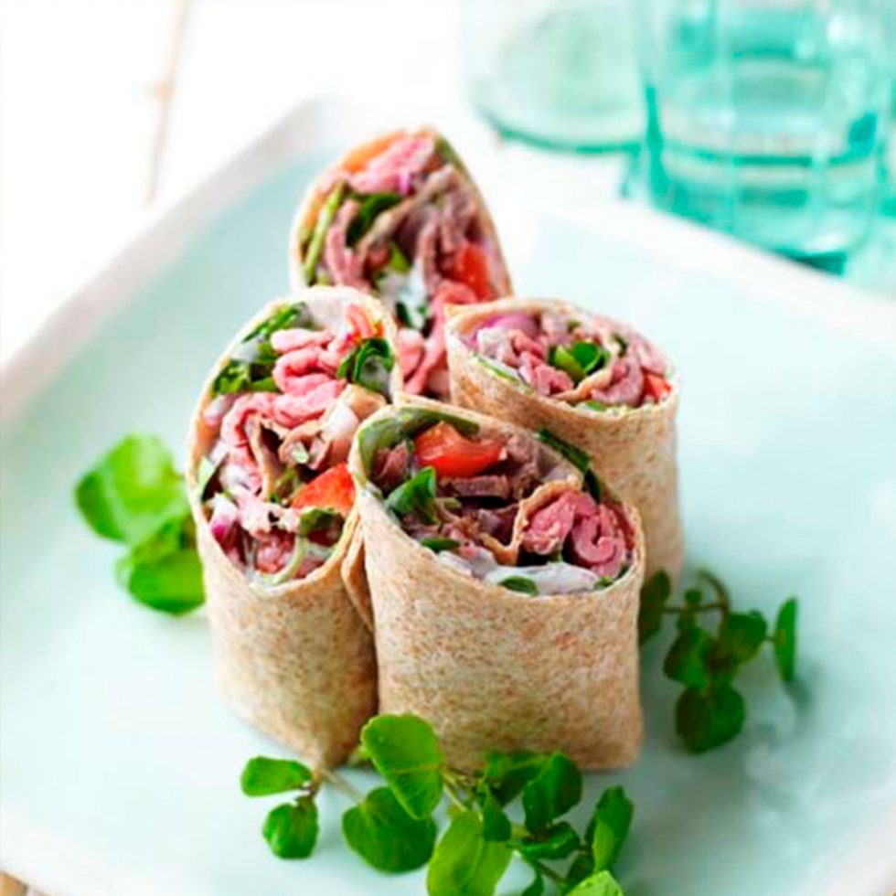 Roast Beef Wrap Vitamin Sea Collective